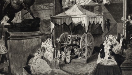Auf der ersten Weltausstellung in London 1851 zeigte Alfred Krupp die zweite Gußstahlkanone.