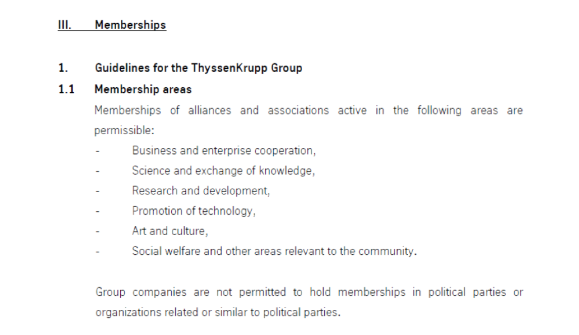 Memberships Memberships